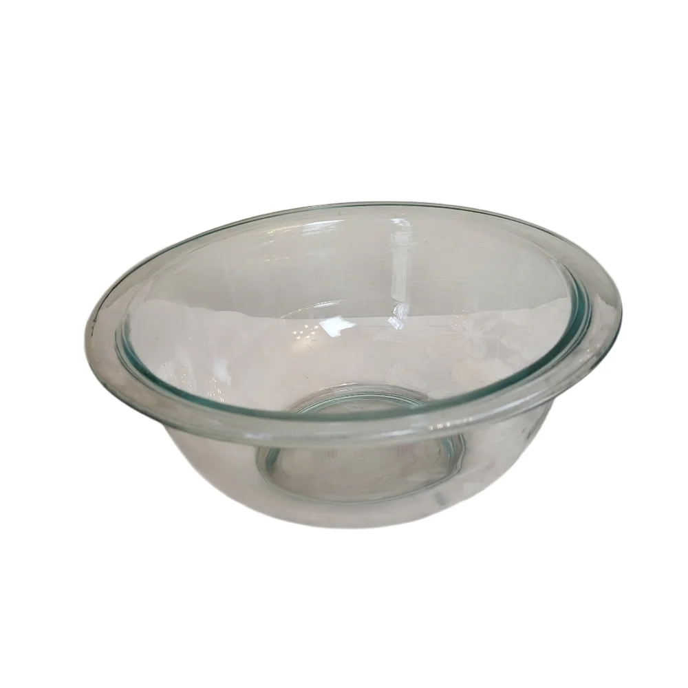 Pyrex 322 Clear Glass Mixing Bowl 1 Quart